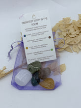 Load image into Gallery viewer, SMARTEST BITCH IN THE ROOM
FIVE CRYSTAL SET