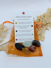 Load image into Gallery viewer, “ZERO FUCKS GIVEN ” FIVE CRYSTAL SET