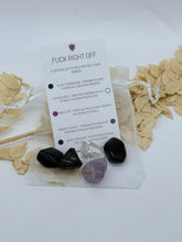 Load image into Gallery viewer, “FUCK RIGHT OFF “ FIVE CRYSTAL SET