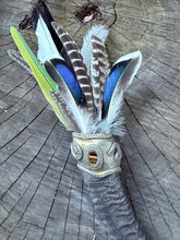 Load image into Gallery viewer, Handcrafted Ceremonial Smudge Wand : “Feathered Oracle”
