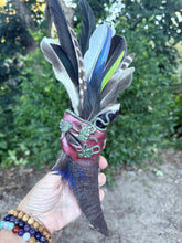 Load image into Gallery viewer, Handcrafted Ceremonial Smudge Wand -
“Whisperthorn”