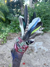 Load image into Gallery viewer, Handcrafted Ceremonial Smudge Wand -
“Whisperthorn”