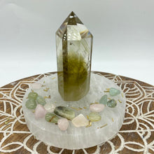 Load image into Gallery viewer, Natural Smokey Citrine Crystal Tower Point Generator