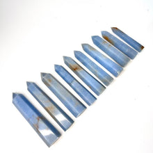 Load image into Gallery viewer, Angelite Crystal Tower Point Generator