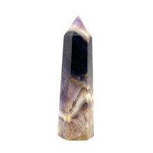 Load image into Gallery viewer, Chevron Amethyst Crystal Tower Point Generator