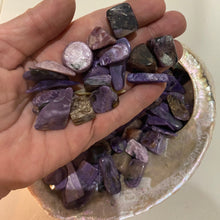 Load image into Gallery viewer, Charoite Tumbled / Tumble Stone / Tumbles