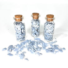 Load image into Gallery viewer, Angelite Crystals Crystal Chips Magic Gift - One Jar