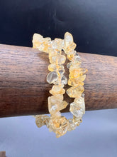 Load image into Gallery viewer, Citrine Crystal Chip Bracelet