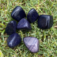 Load image into Gallery viewer, Blue Gold Stone Tumbled / Tumble Stone / Tumbles