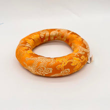 Load image into Gallery viewer, Hand Made Fabric Donut 12cm Singing Bowl Sound Healing Nepalese