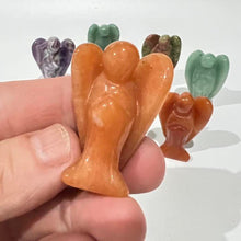 Load image into Gallery viewer, Mini Angel Crystal Carving