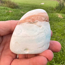 Load image into Gallery viewer, Caribbean Calcite Freeform Crystal Blue Crystal