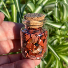 Load image into Gallery viewer, Red Jasper Crystals Crystal Chips Magic Gift - One Jar