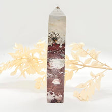 Load image into Gallery viewer, Dendritic Picture Jasper Tower Point Generator stone Crystal