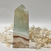 Load image into Gallery viewer, Caribbean Calcite Crystal Tower Point Generator