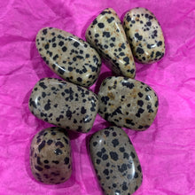 Load image into Gallery viewer, Dalmatian Jasper Tumbled / Tumble Stone / Tumbles