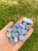 Load image into Gallery viewer, Blue Lace Agate Tumbled Stone