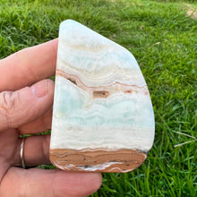 Load image into Gallery viewer, Caribbean Calcite Freeform Crystal Rock Blue Crystal