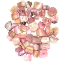 Load image into Gallery viewer, Pink Aragonite Crystal Tumble Stone Tumbled Stone Tumbles