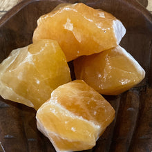 Load image into Gallery viewer, Orange Calcite Raw Crystal Rock