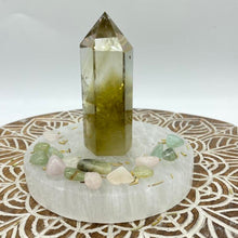 Load image into Gallery viewer, Natural Smokey Citrine Crystal Tower Point Generator