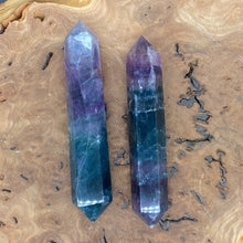 Load image into Gallery viewer, Fluorite Crystal Double Terminated Point