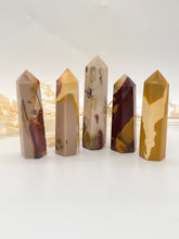 Load image into Gallery viewer, Mookaite Crystal Tower Point Generator