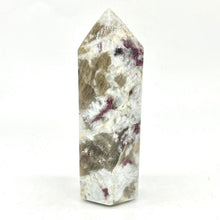 Load image into Gallery viewer, Plum Blossom Pink Tourmaline Crystal Tower Point Generator