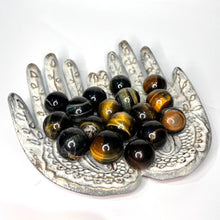 Load image into Gallery viewer, Tigers Eye Mini Crystal Sphere Crystal Ball