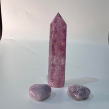 Load image into Gallery viewer, Rainbow Purple Green Fluorite Crystal Tower Point Generator