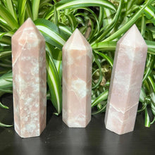 Load image into Gallery viewer, Pink Opal Crystal Tower Point Generator