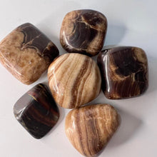 Load image into Gallery viewer, Chocolate Calcite Tumbled / Tumble Stone / Tumbles