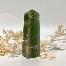 Load image into Gallery viewer, Green Banded Calcite Crystal Tower Metaphysical, Crystals, Healing, Stone