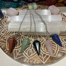 Load image into Gallery viewer, Rose Quartz Crystal Pendulum Crystal Gift