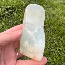 Load image into Gallery viewer, Pistachio Calcite Freeform Crystal Rock Green Crystal