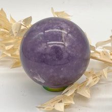 Load image into Gallery viewer, Lepidolite Crystal Sphere Crystal Ball Gift