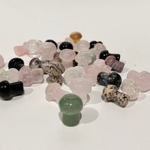 Load image into Gallery viewer, Mini Mushroom Crystal Carving