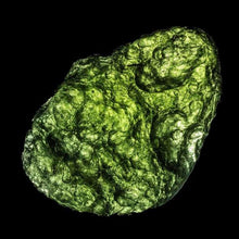 Load image into Gallery viewer, Moldavite Genuine A Grade 4.33g Raw Crystal Specimen with Certificate of Authenticity