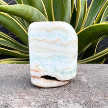 Load image into Gallery viewer, Caribbean Calcite Freeform Crystal Rock Blue Crystal