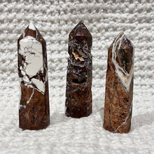 Load image into Gallery viewer, Wild Horse Magnesite Lapidary Crystal Tower Point Generator