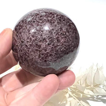 Load image into Gallery viewer, Red Garnet Crystal Sphere Metaphysical, Crystals, Healing, Stone Sphere