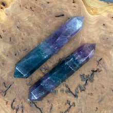Load image into Gallery viewer, Fluorite Crystal Double Terminated Point