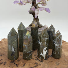 Load image into Gallery viewer, Pyrite Crystal Tower Point Generator Fools Gold Tower