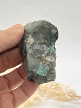 Load image into Gallery viewer, Emerald Green Raw Crystal Rock Chunk