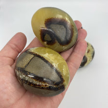 Load image into Gallery viewer, Septarium Crystal Palm Stone Palmstone