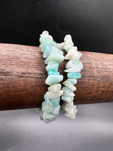 Load image into Gallery viewer, Amazonite Crystal Chip Bracelet