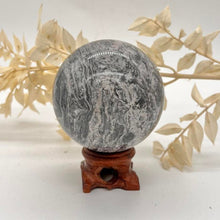 Load image into Gallery viewer, Picasso Jasper Crystal Sphere Crystal Ball Specimen Gift