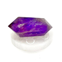 Load image into Gallery viewer, Amethyst Double Terminated Quartz Crystal Point Tower
