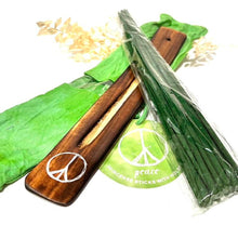 Load image into Gallery viewer, Incense Sticks and incense holder Peace Fragrance Supreme quality incense