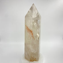 Load image into Gallery viewer, Rainbow Included Smokey Quartz Crystal Tower Point Generator